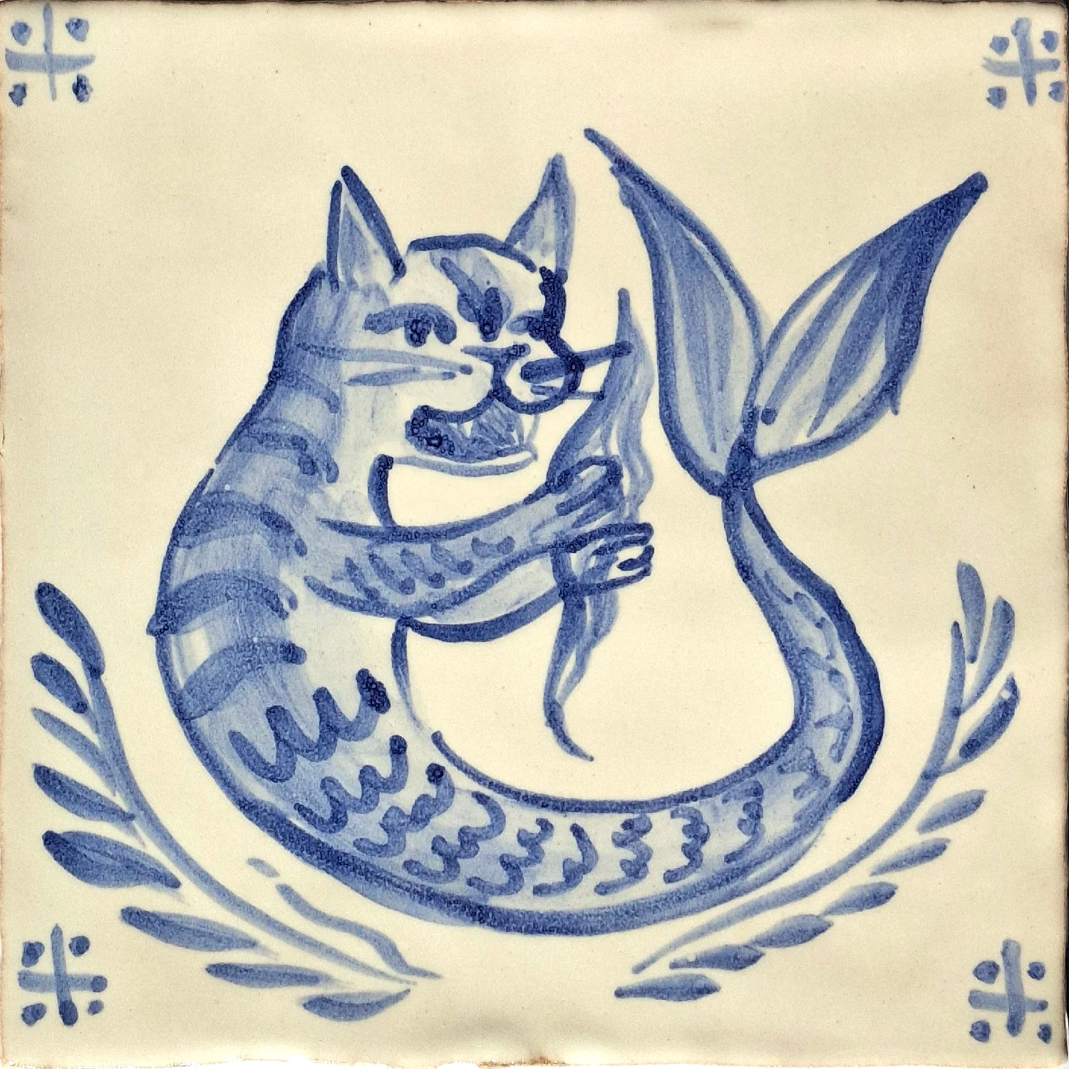 Cat-mermaid