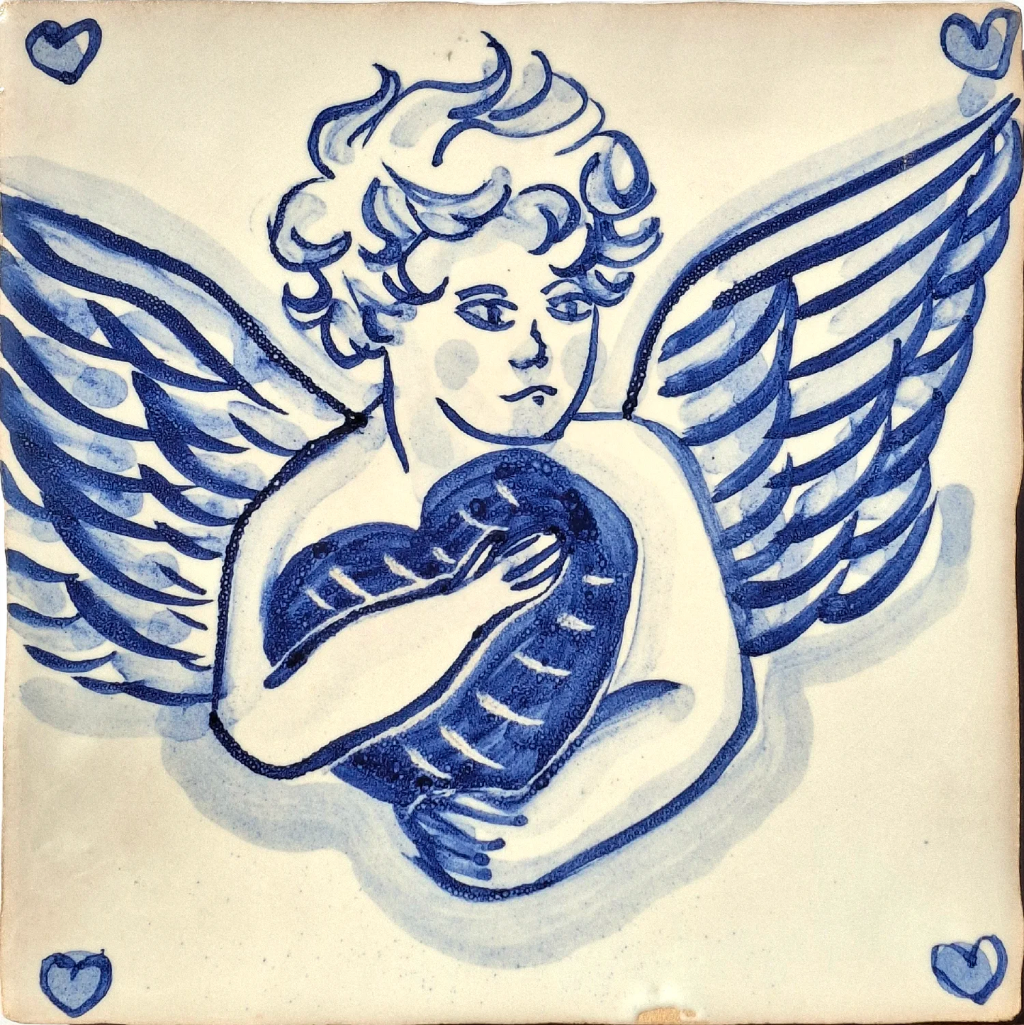Angel with heart